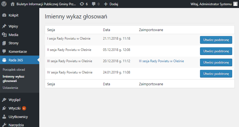 Integracja ze stroną www i Biuletynem informacji Publicznej z zachowaniem wymagań prawnych dla informacji publicznej