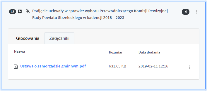 Elektroniczne dostarczanie materiałów dla radnych oraz powiadomienia o terminie posiedzenia poprzez e-mail lub sms